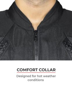Viaterra Spencer Street Mesh Riding Jacket Black