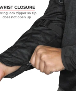 Viaterra Spencer Street Mesh Riding Jacket Black
