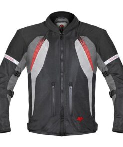 Viaterra Spencer Street Mesh Riding Jacket-Red