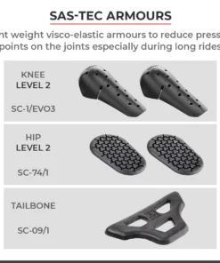 Viaterra Spencer-Street Riding Pants with Armour