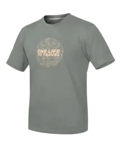 Viaterra Unisex Contour T-Shirt-Green
