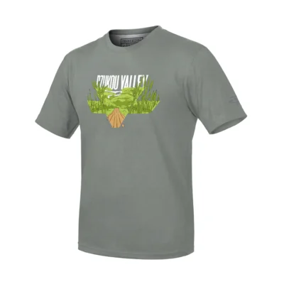 Viaterra Unisex Dzukou Valley T-Shirt-Green
