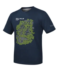 Viaterra Unisex Kolli Hills T-Shirt-Blue