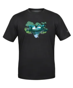 Viaterra Unisex Living Bridges T-Shirt-Black
