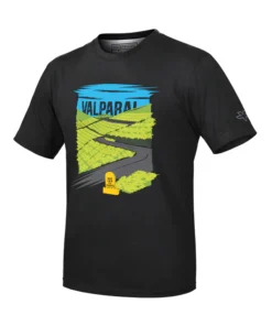 Viaterra Unisex Valparai T-Shirt-Black