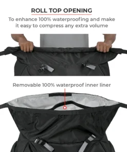 Viaterra Universal Tailbag for Bikes-75L
