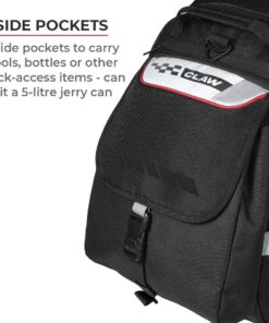 Waterproof Tailbag for Bikes-72L-Orange