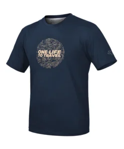 Viaterra Unisex Contour T-Shirt-Blue
