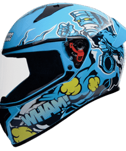 10 Decor Full-Face Blue N1 Helmet