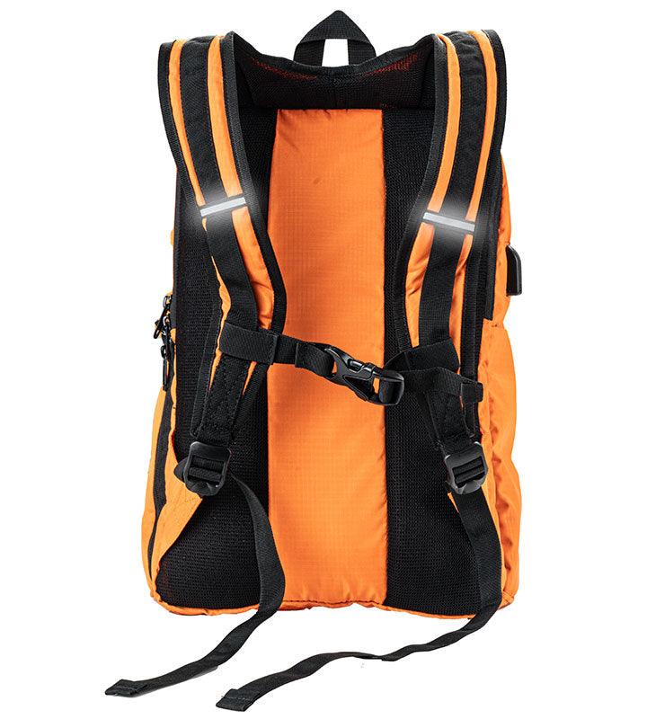 Buy Sleek & Stylish Robin 30l Laptop Backpack-tangy Orange Online