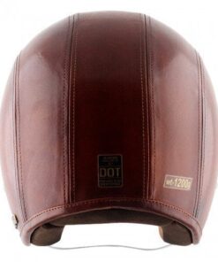 Axor Retro Jet Leather Congo Helmet