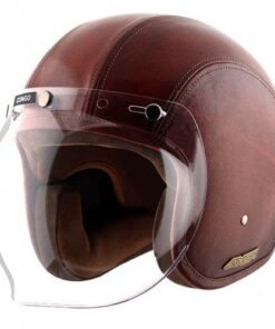 Axor Retro Jet Leather Congo Helmet