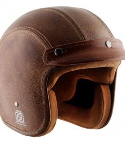 Axor Retro Jet Leather Poison Helmet