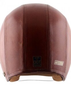 Axor Retro Jet Leather Timber Helmet