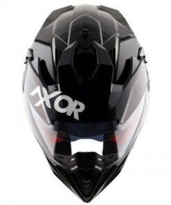 Dual Visor SC Helmet-Black Red