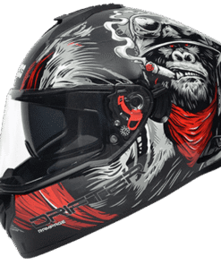 STUDDS Drifter D3 Black Grey N2 Helmet