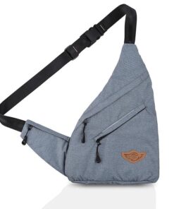 Crossbody Sling Bag-Cross Bag-Denim Blue