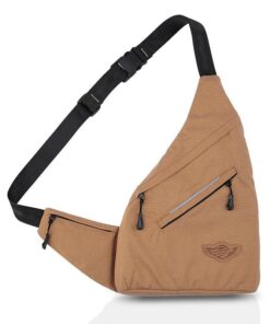 Crossbody Sling Bag-Cross Bag-Khaki Color