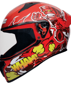 D10 Decor Full-Face Red N2 Helmet