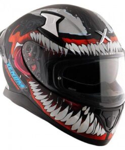 Axor Apex Marvel Venom Black Red Helmet