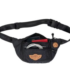 Kato Waist Pouch Charcoal Black