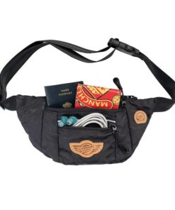 Kato Waist Pouch-Thigh Bag-Black Camo