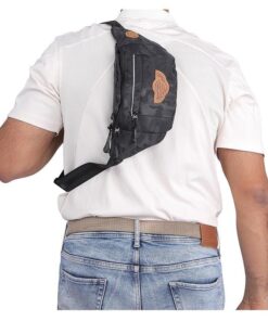 Kato Waist Pouch-Thigh Bag-Black Camo