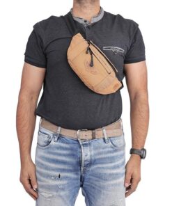 Kato Waist Pouch-Thigh Bag-Khaki Color