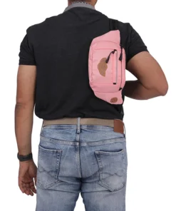 Kato Waist Pouch-Thigh Bag-Pink
