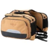 Khaki Colour Mustang 50L Saddle Bag with Rain Cover