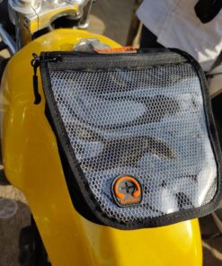 Magnetic Tank Pouch with Rain Cover and Sling Strap
