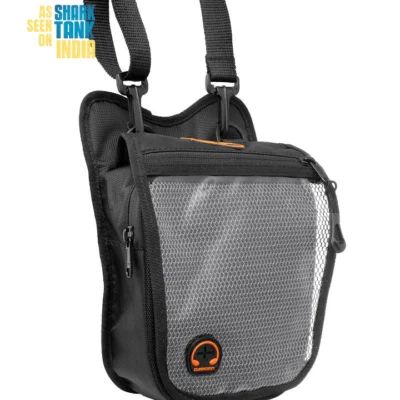 Magnetic Tank Pouch with Rain Cover and Sling Strap