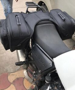 Mustang 50L Saddle Bag and Shark Universal 28L Tank Bag