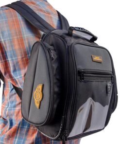 Mustang 50L Saddle Bag and Shark Universal 28L Tank Bag