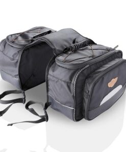 Mustang Saddlebags with Rain Covers and Dry Bags