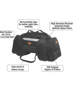 Rhino 70L Tail Bag with Rain Cover