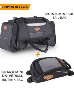 Rhino Tail Bag and Shark Mini Tank Bag