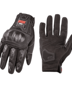 Studds SMG 1 Half-Finger Black Riding Gloves
