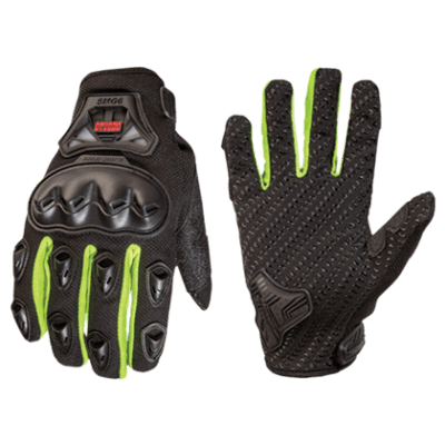 Studds SMG 6 Black and Green Gloves