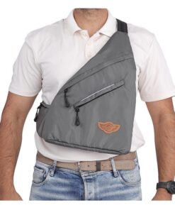 Wing Crossbody Sling Bag-Cross Bag-Grey
