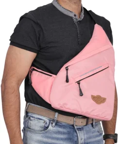 Wing Crossbody Sling Bag-Cross Bag-Pink