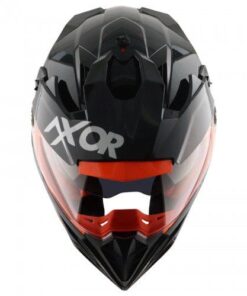 Axor X-Cross Dual Visor SC Helmet-Black Orange