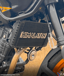 Radiator Guard in Black with Himalayan Logo for Himalayan 450