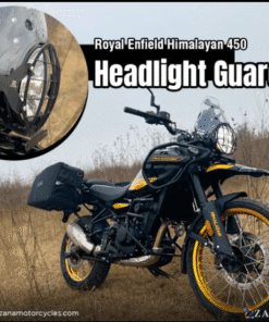 Black Type-1 Headlight Guard for Himalayan 450