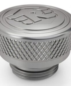 Silver Oil Filler Cap