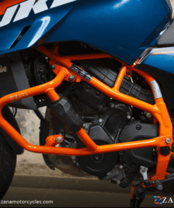 Crash Guard with Slider Puck Orange