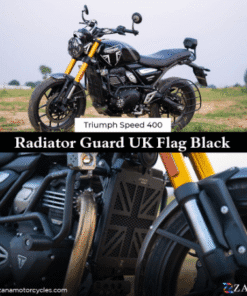 RADIATOR GRILL UK FLAG BLACK