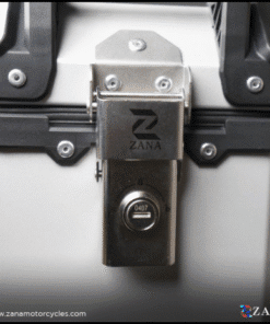 PANNIERS ALUMINIUM SILVER WITH FRAME