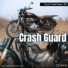 Crash Guard MS With Slider Texture Matt Black