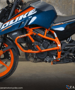 "Orange Crash Guard with Slider